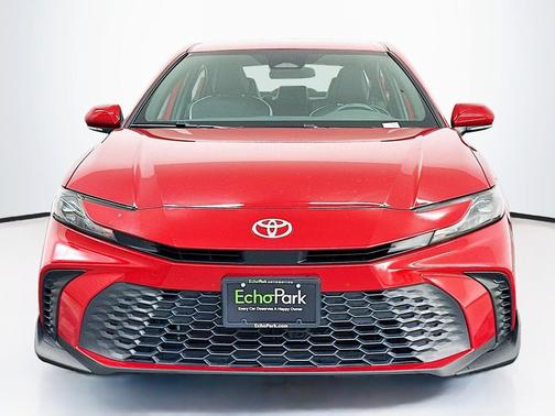 Supersonic Red 2025 Toyota Camry SE