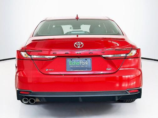 Supersonic Red 2025 Toyota Camry SE
