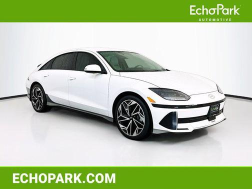 Serenity White 2024 Hyundai IONIQ 6 SEL