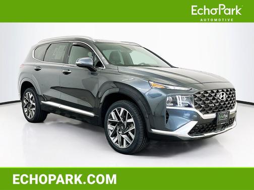 Portofino Gray 2023 Hyundai SANTA FE Calligraphy