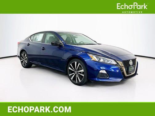 Deep Blue Pearl 2021 Nissan Altima SR Intelligent AWD