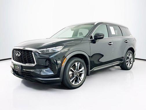 Mineral Black 2023 INFINITI QX60 Luxe