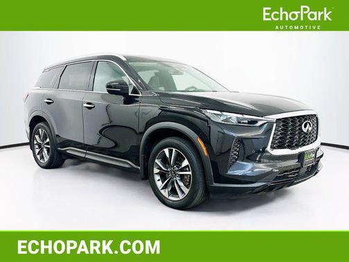 Mineral Black 2023 INFINITI QX60 Luxe