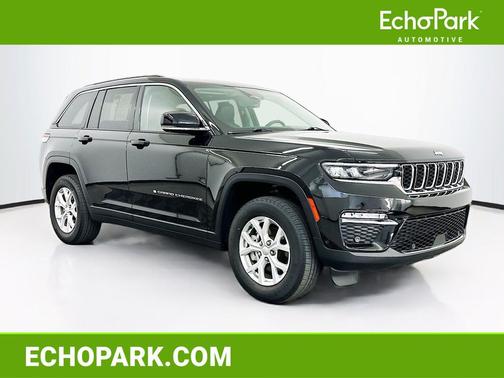 Diamond Black Crystal Pearlcoat 2023 Jeep Grand Cherokee Limited