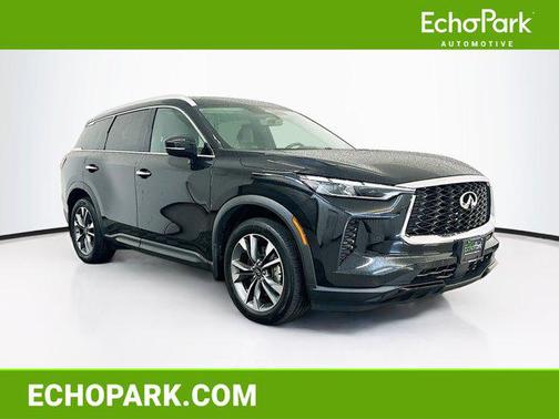 Mineral Black 2023 INFINITI QX60 Luxe