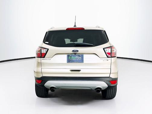 White Gold Metallic 2017 Ford Escape Titanium