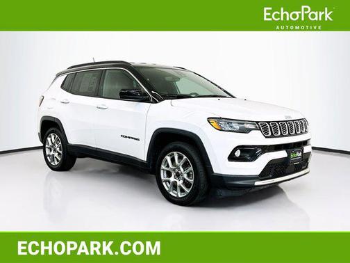Bright White Clearcoat 2025 Jeep Compass Limited