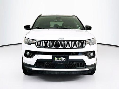Bright White Clearcoat 2025 Jeep Compass Limited