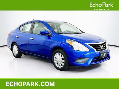 Metallic Blue 2016 Nissan Versa 1.6 SV