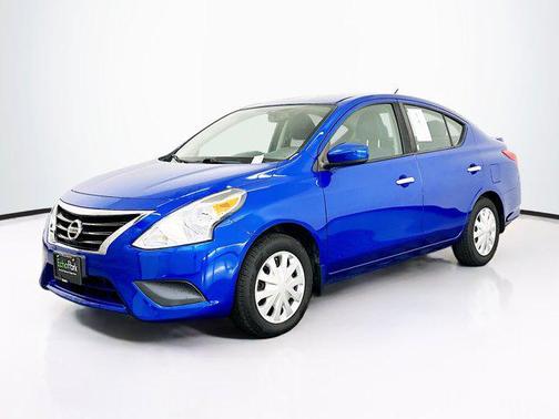 Metallic Blue 2016 Nissan Versa 1.6 SV