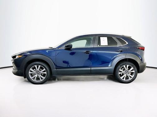 Deep Crystal Blue Mica 2025 Mazda CX-30 2.5 S Preferred Package