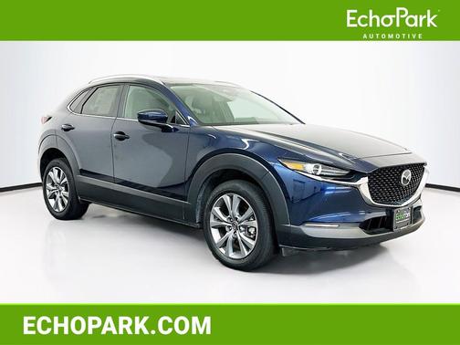 Deep Crystal Blue Mica 2025 Mazda CX-30 2.5 S Preferred Package
