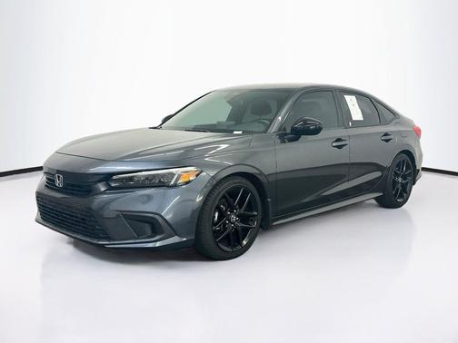 Black 2022 Honda Civic Sport