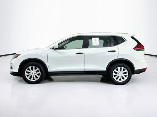 Glacier White 2017 Nissan Rogue S