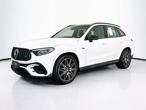 Polar White 2025 Mercedes-Benz AMG GLC 43 4MATIC