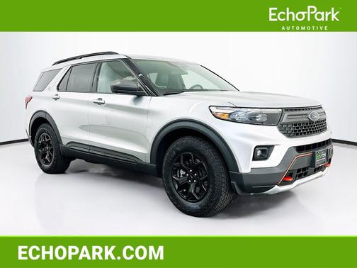 Iconic Silver Metallic 2023 Ford Explorer Timberline