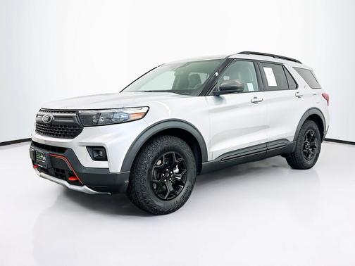 Iconic Silver Metallic 2023 Ford Explorer Timberline