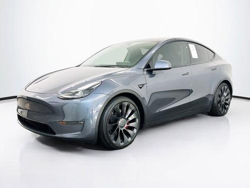 Solid Black 2023 Tesla Model Y Performance Dual Motor All-Wheel Drive