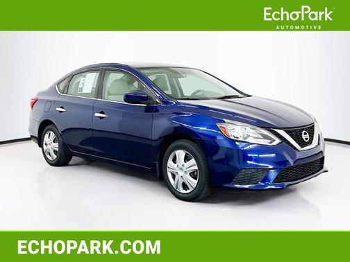 Deep Blue Pearl 2017 Nissan Sentra S