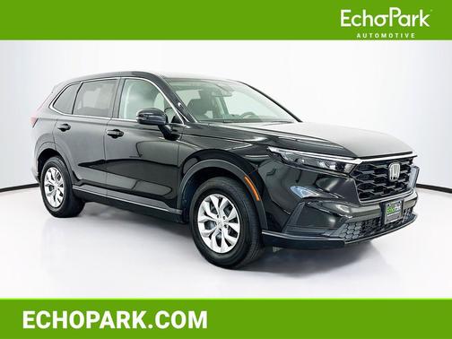 Crystal Black Pearl 2025 Honda CR-V LX AWD