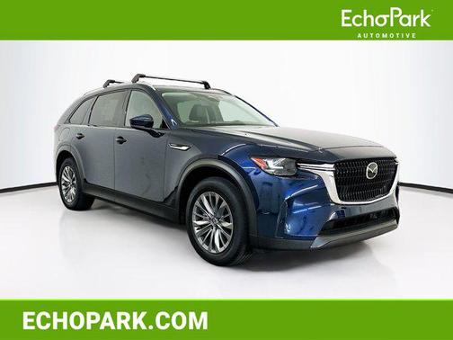 Deep Crystal Blue Mica 2024 Mazda CX-90 PHEV Preferred