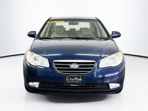 Regatta Blue 2009 Hyundai ELANTRA GLS
