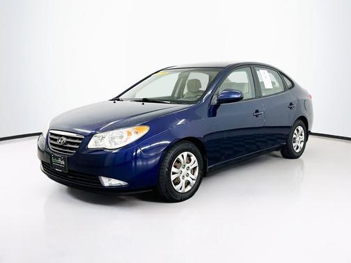 Regatta Blue 2009 Hyundai ELANTRA GLS