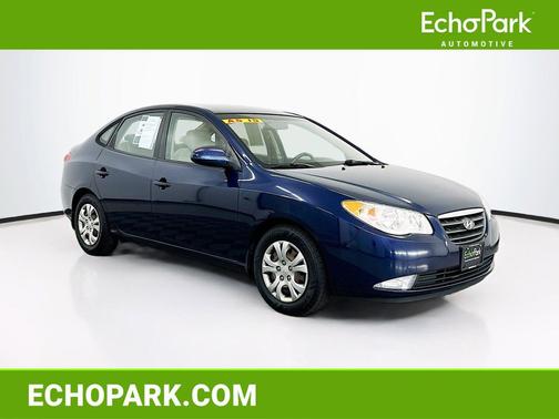 Regatta Blue 2009 Hyundai ELANTRA GLS