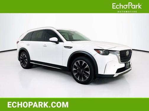 Rhodium White Premium 2024 Mazda CX-90 PHEV Premium Plus