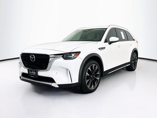 Rhodium White Premium 2024 Mazda CX-90 PHEV Premium Plus