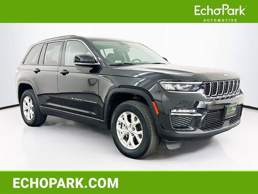 Diamond Black Crystal Pearlcoat 2023 Jeep Grand Cherokee Limited