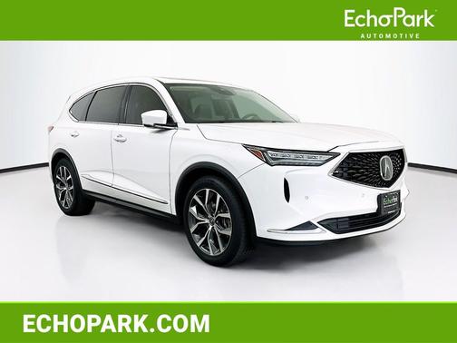Platinum White Pearl 2022 Acura MDX Technology Package