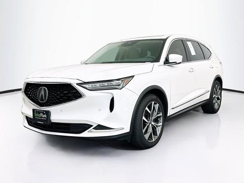 Platinum White Pearl 2022 Acura MDX Technology Package