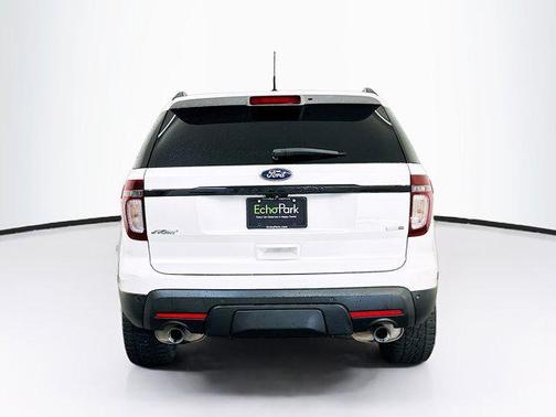 White Platinum Metallic Tri-Coat 2015 Ford Explorer Sport