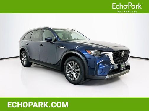 Deep Crystal Blue Mica 2024 Mazda CX-90 PHEV Preferred