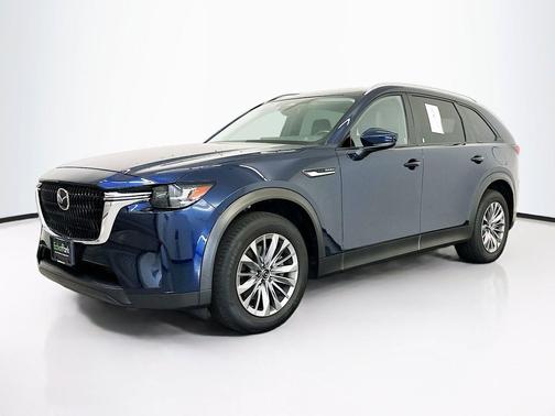 Deep Crystal Blue Mica 2024 Mazda CX-90 PHEV Preferred