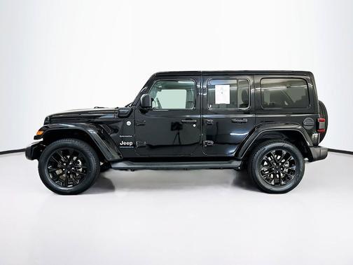 Black Clearcoat 2023 Jeep Wrangler 4xe Sahara