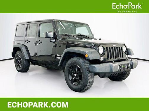 Black Clearcoat 2016 Jeep Wrangler Unlimited Sport