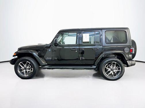 Black Clearcoat 2024 Jeep Wrangler 4xe Sport S
