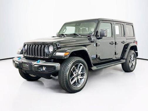 Black Clearcoat 2024 Jeep Wrangler 4xe Sport S