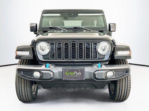 Black Clearcoat 2024 Jeep Wrangler 4xe Sport S