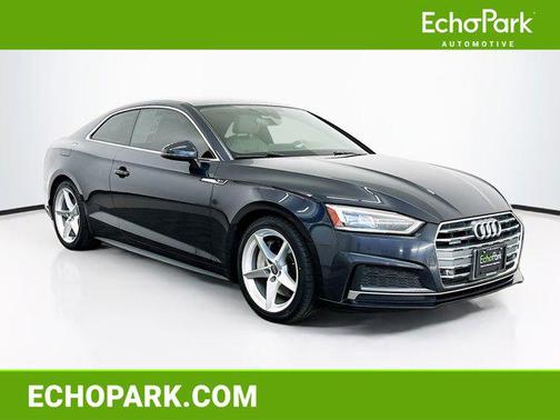 Brilliant Black 2018 Audi A5 2.0T Premium Plus