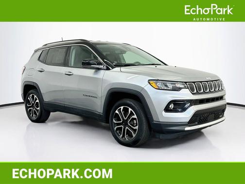 Billet Silver Metallic Clearcoat 2022 Jeep Compass Limited