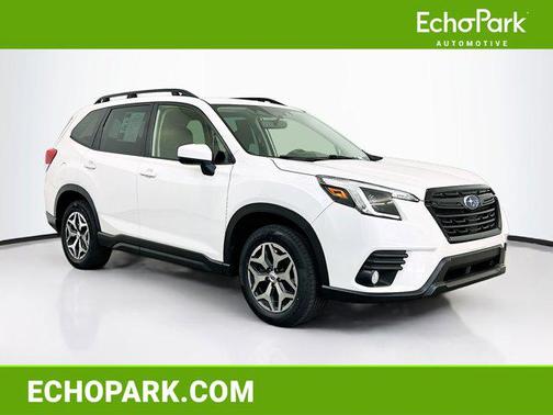 Crystal White Pearl 2023 Subaru Forester Premium