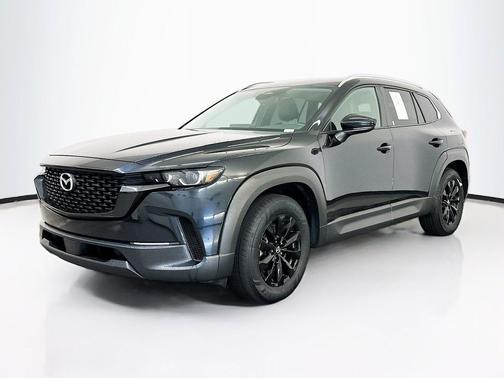 Jet Black Mica 2025 Mazda CX-50 2.5 S Preferred Package