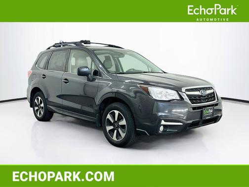 Dark Gray Metallic 2017 Subaru Forester 2.5i Limited