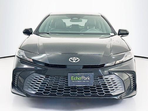 Midnight Black Metallic 2025 Toyota Camry SE