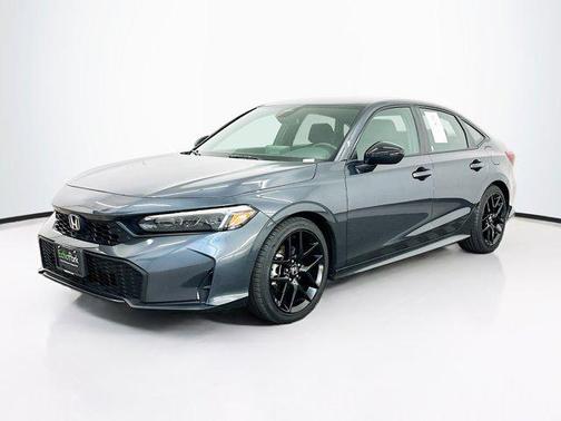 Meteorite Gray Metallic 2025 Honda Civic Sport