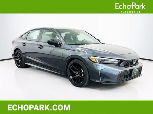 Meteorite Gray Metallic 2025 Honda Civic Sport