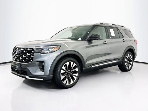 Carbonized Gray Metallic 2025 Ford Explorer Platinum